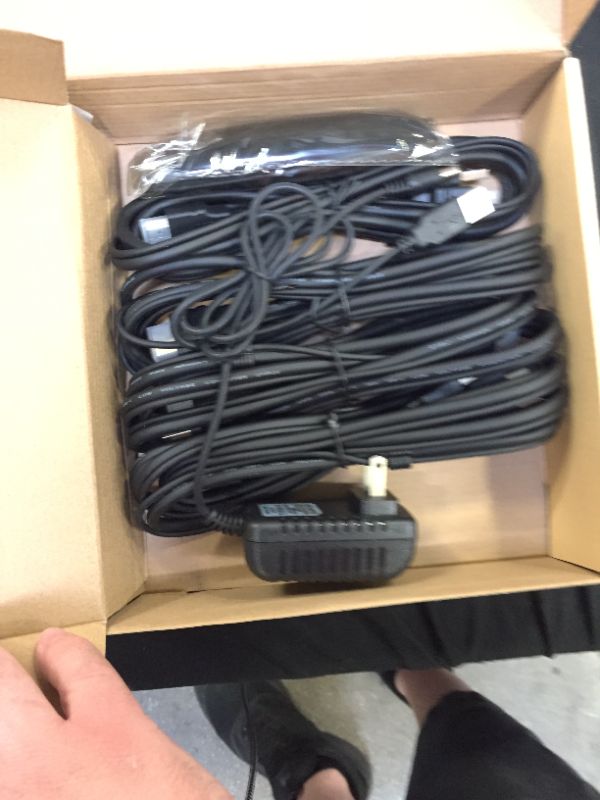 Photo 1 of box of cables 
