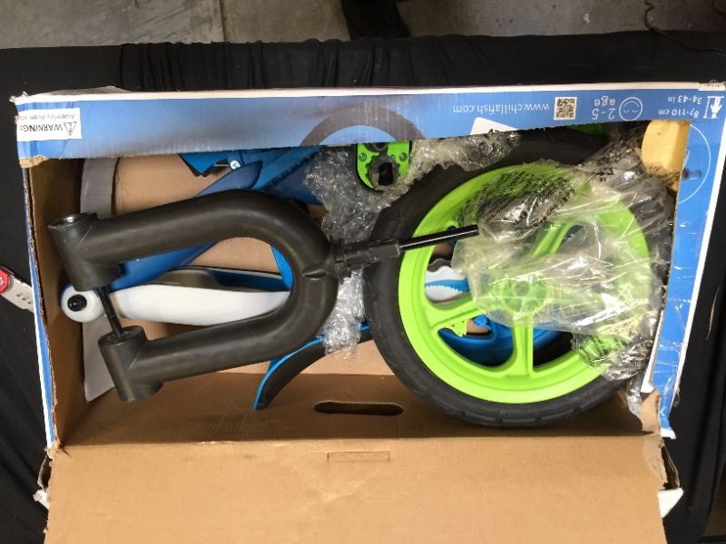 Photo 2 of Chillafish Bmxie²: BMX-Styled Toddler Balance Bike with Integrated Footrest and Footbrake