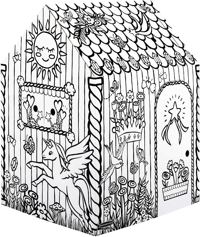 Photo 1 of Bankers Box at Play Unicorn Playhouse, 1pk, White
