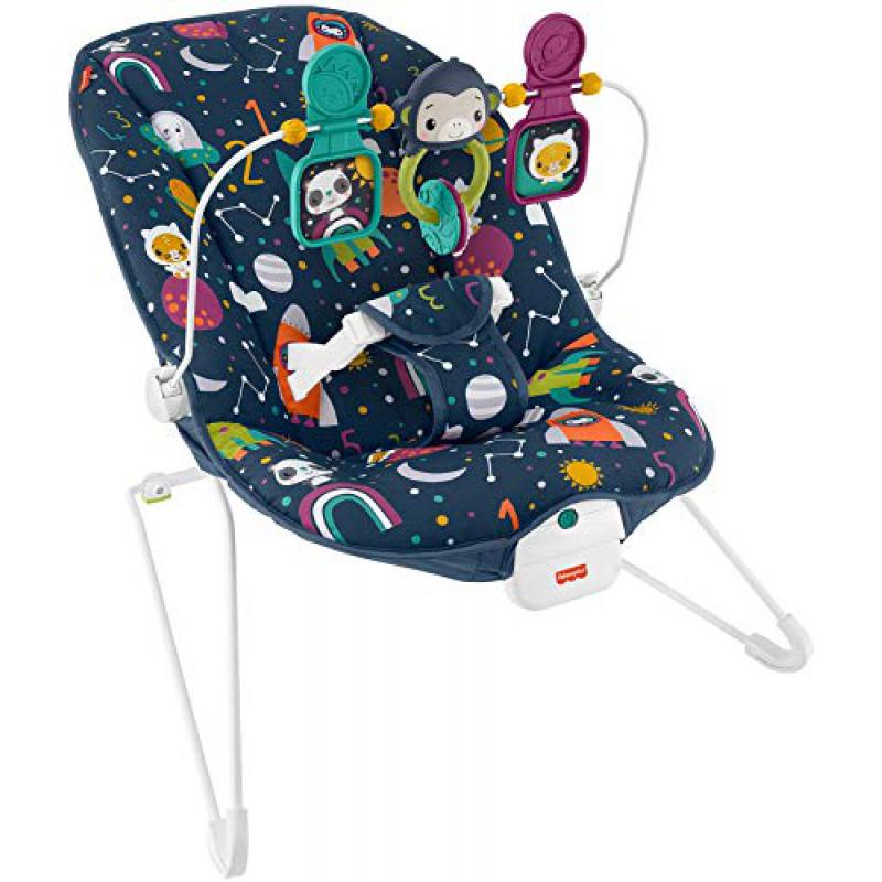 Photo 1 of Fisher-Price Baby's Bouncer Soothing Seat Astro-Kitty, Soothing Bouncing Chair for Infants