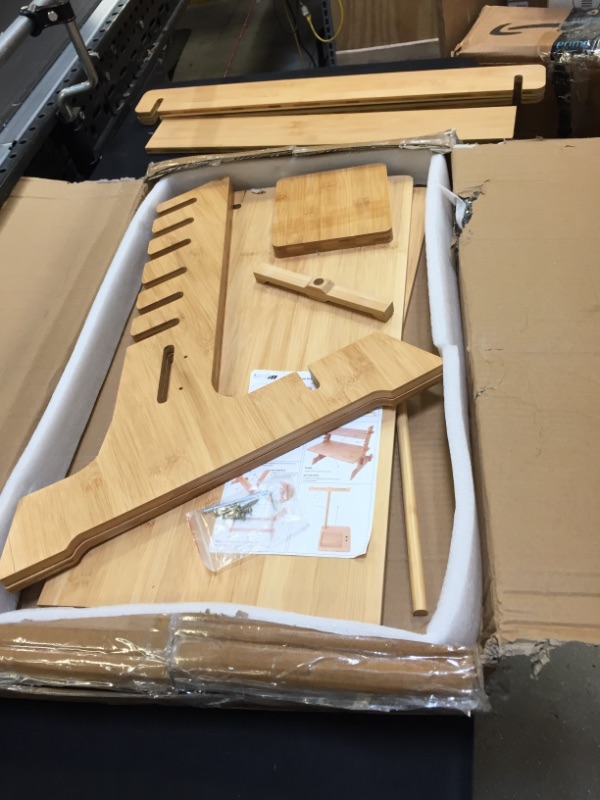 Photo 1 of Solid Wood Standing Desk Converter