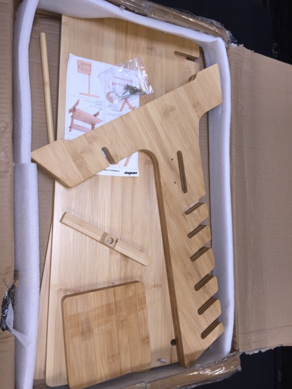 Photo 1 of Solid Wood Standing Desk Converter