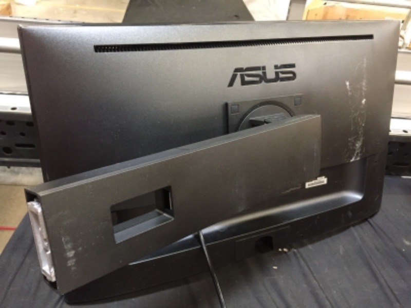 Photo 3 of ASUS VP248QGL 24” Full HD 1920x1080 1ms DP HDMI VGA Adaptive Sync/FreeSync Eye Care Monitor, Black