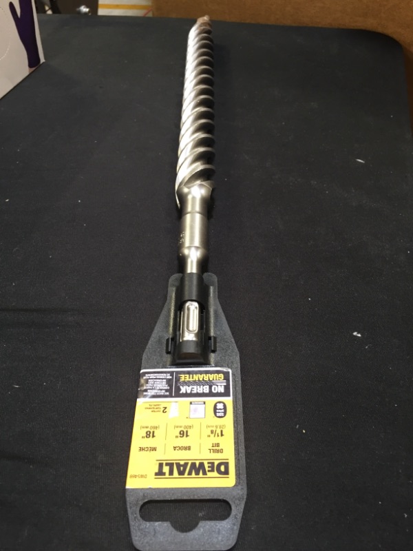 Photo 2 of DeWalt DW5469 1-1/8"X16"X18" Rock Carbide SDS+ Hammer Bit