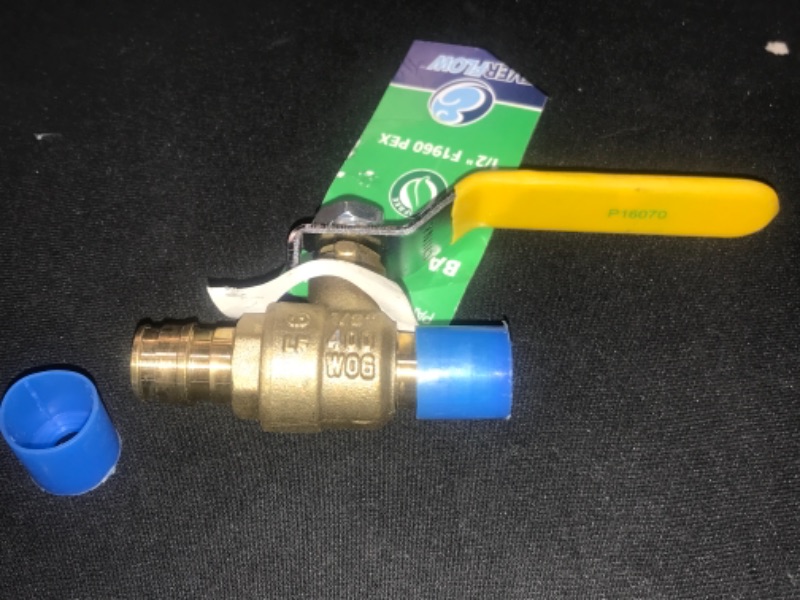 Photo 2 of 1/2" Press X 1/2" MIP Full Port Ball Valve (Lead Free) 4 Pack 