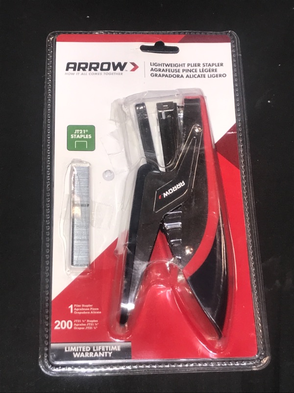 Photo 2 of Arrow P21 Plier Type Stapler - Each