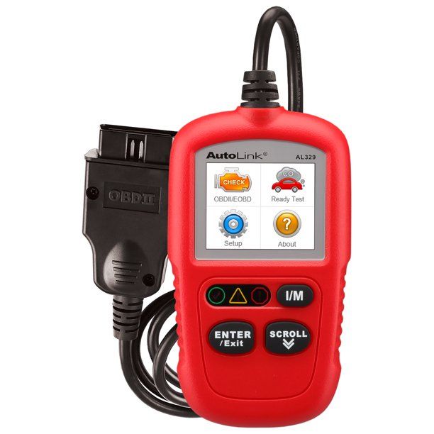 Photo 1 of Autel AL329-R OBD2 Code Reader Automotive Diagnostic Tool with Emission Status