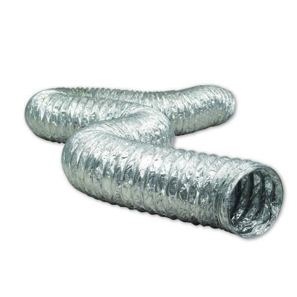 Photo 1 of Everbilt 8’ X 4” Diameter Flexible Dryer Transition Duct - Includes 2 Clamps