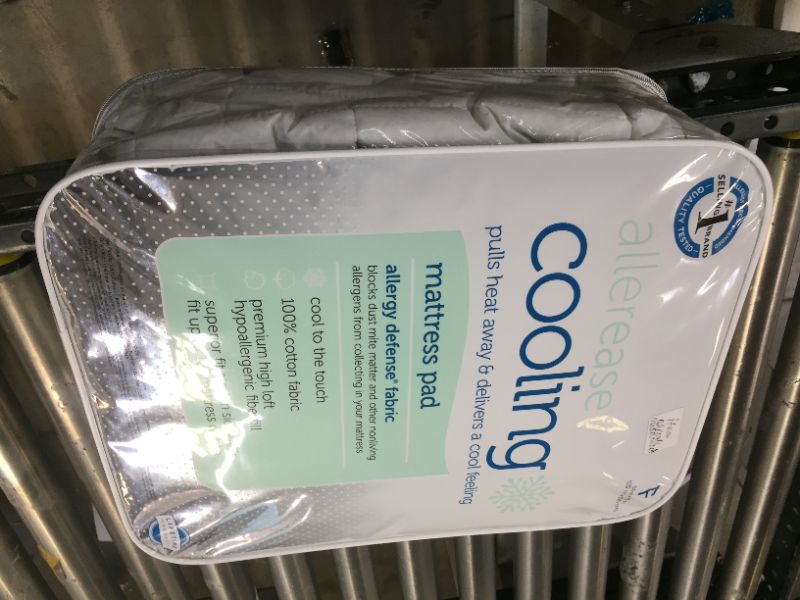 Photo 2 of The AllerEase Cooling Mattress Pad delivers a unique combination of technologies designed for your best nights’ sleep, allergy protection