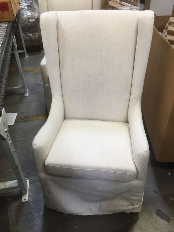 Photo 4 of River Heights Slipcover Accent Chair Cream - Threshold