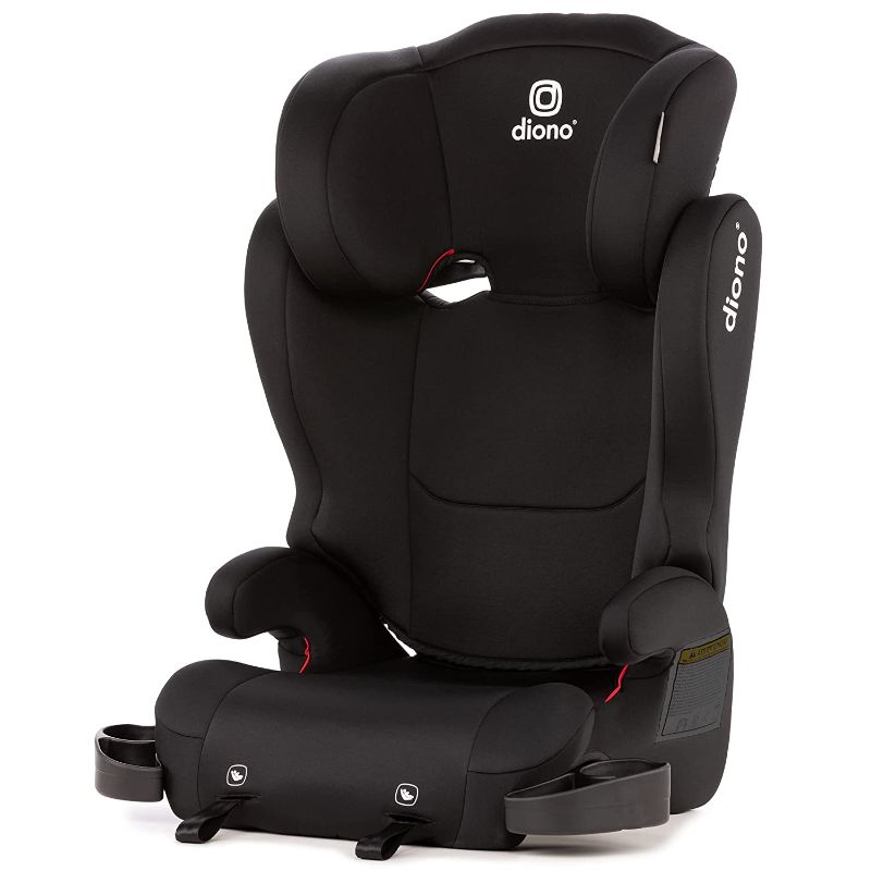 Photo 1 of Diono Cambria 2 Latch, 2-in-1 Belt Positioning Booster Seat, High-Back to Backless Booster XL Space and Room to Grow, 8 Years 1 Booster Seat, Black
