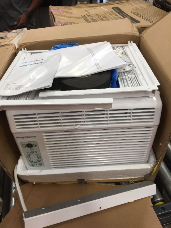 Photo 3 of 150 Sq. Ft. 5,000 BTU Window Air Conditioner with Follow Me LCD Remote Control