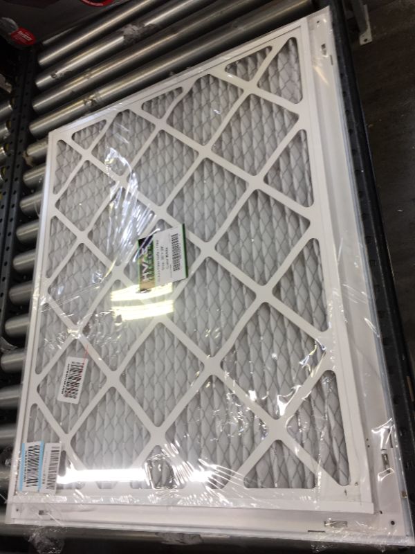 Photo 1 of 30" X 24" Return Air Filter Grille - Filter Included - Easy Plastic Tabs for ... See original listing
