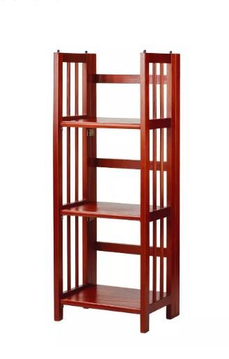 Photo 1 of 38" 3-Shelf Folding Bookcase - Flora Home
