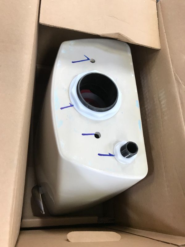 Photo 2 of American Standard 4021101N.020 Cadet 3 Toilet Tank White