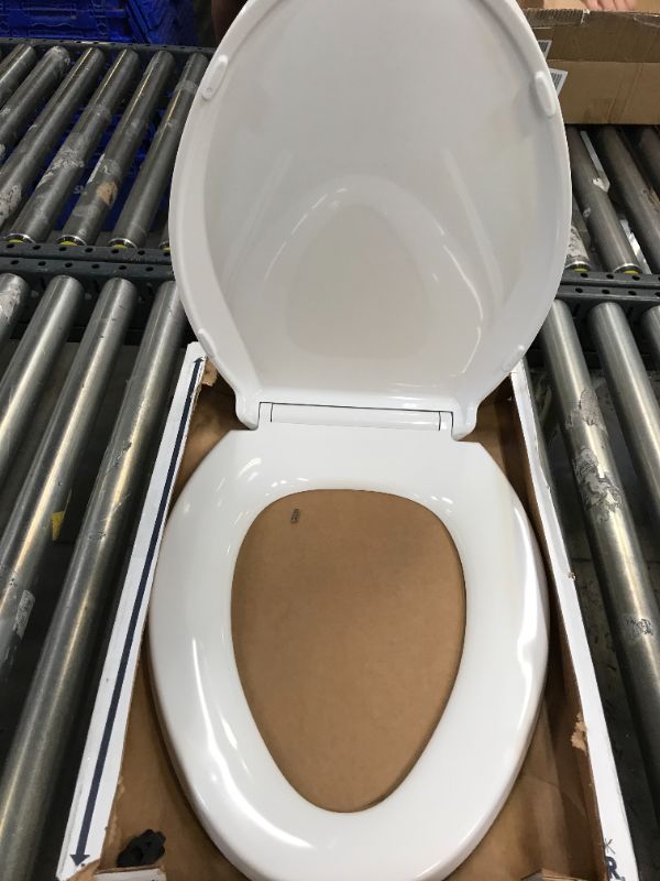 Photo 2 of Kohler 4636-0 Cachet Quiet-Close with Grip-Tight Elongated Toilet Seat - White