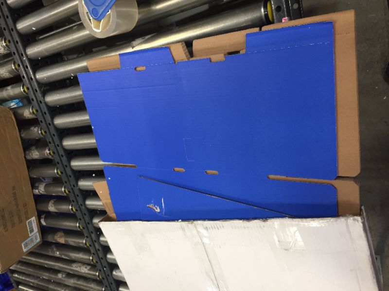 Photo 1 of Pacon Classroom Keepers 30-Slot Mailbox, Blue