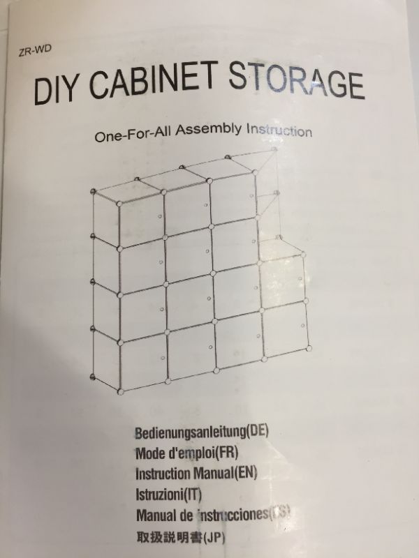 Photo 1 of DIY cabinet storage