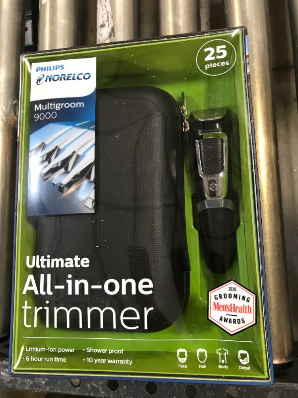 Photo 2 of Philips Norelco Multigroom Series 9000 Men's Rechargeable Trimmer - MG7770/49