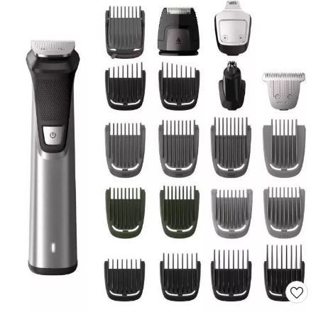 Photo 1 of Philips Norelco Multigroom Series 9000 Men's Rechargeable Trimmer - MG7770/49