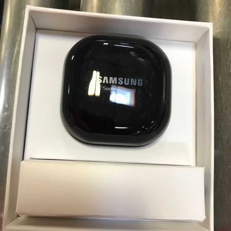 Photo 3 of Samsung Galaxy Buds-Live Noise-Canceling True Wireless Earbud Headphones (Mystic Black)