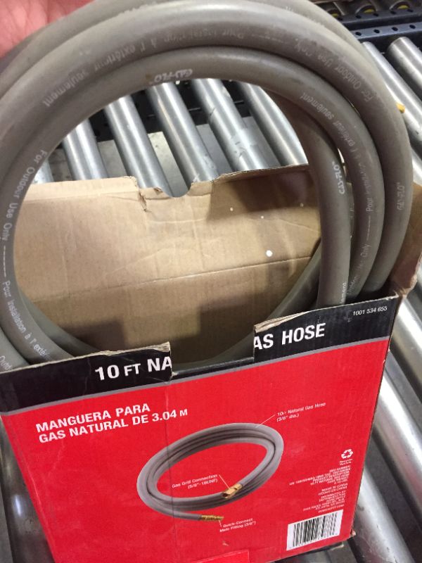 Photo 2 of 10 ft. Natural Gas Hose
