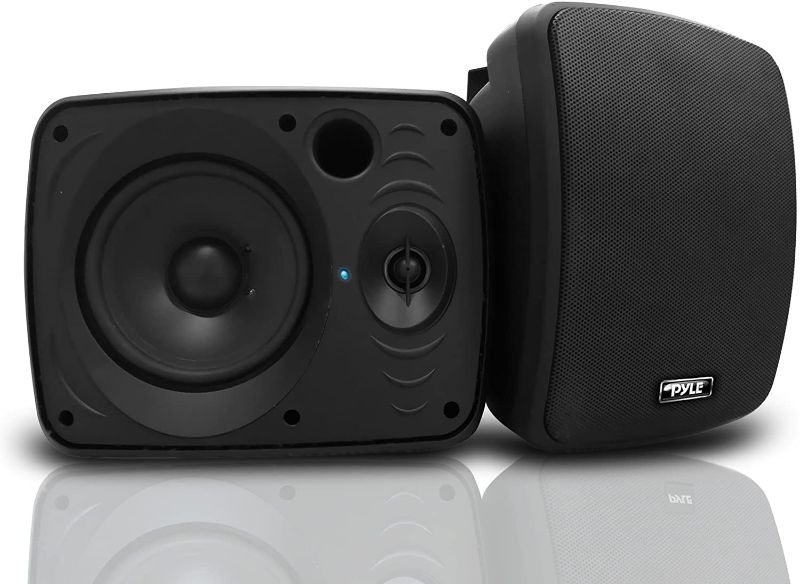 Photo 1 of Pyle PDWR54BTB 5.25" Indoor/Outdoor 600-Watt Bluetooth Speaker System (Black)