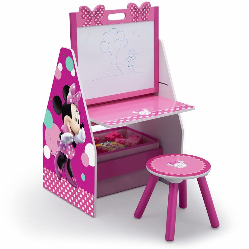 Photo 1 of Delta Children Kids Easel and Play Station – Ideal for Arts and Crafts