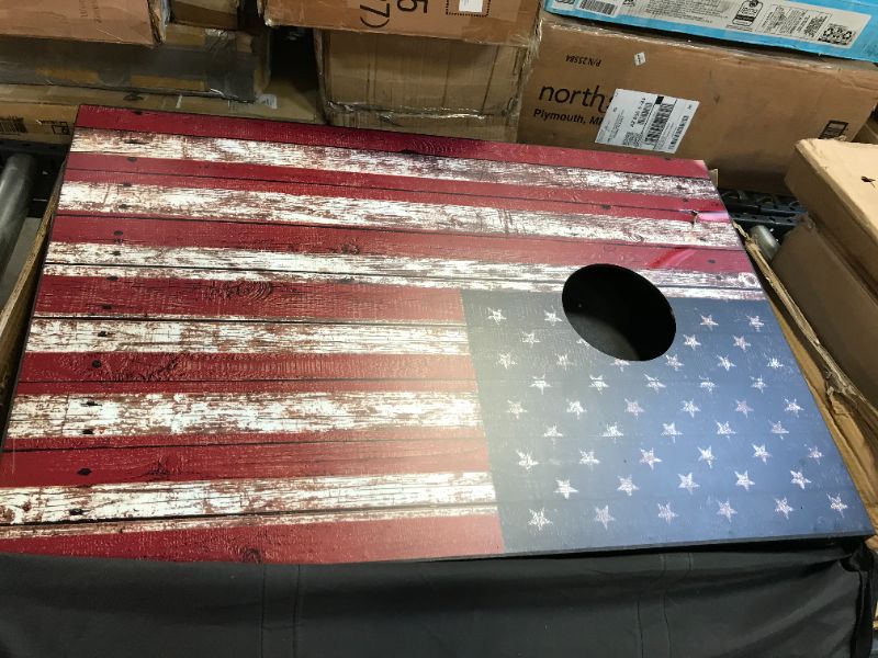 Photo 1 of Gosports Classic Cornhole Set - Includes 8 Bean Bags, Travel Case and Game Rules