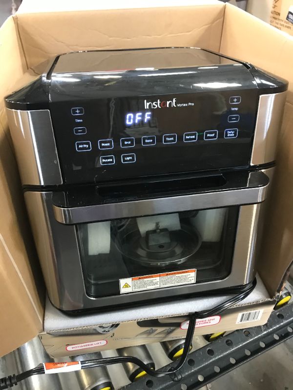 Photo 2 of Instant Vortex Pro 10 qt 9-in-1 Air Fryer Toaster Oven