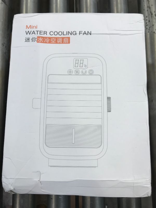 Photo 1 of mini water cooling desk fan unit