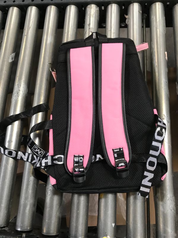 Photo 2 of BLACK AND PINK STUDY BACK PACK