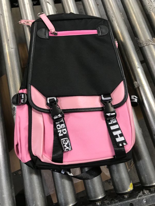 Photo 1 of BLACK AND PINK STUDY BACK PACK