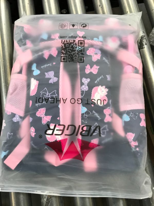 Photo 1 of WEIBO PINK AND BLACK BOOKBAG