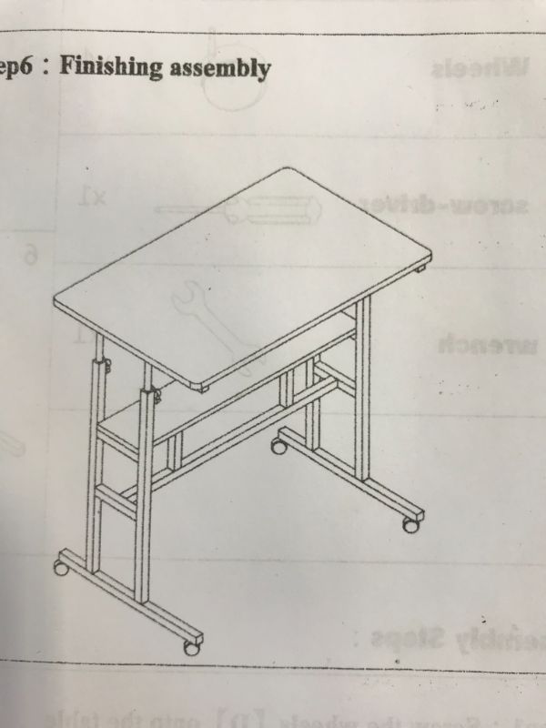 Photo 1 of adj. hieght computer lap top desk