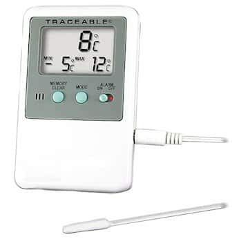 Photo 1 of Traceable General-Purpose Digital Thermometer with Calibration; 1 Wire Probe