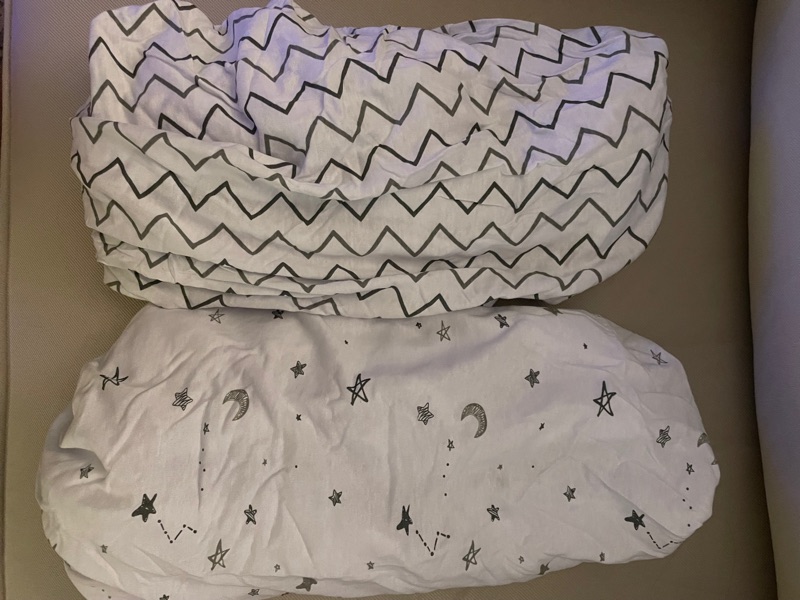 Photo 1 of 2 Baby Fitted Sheets for Oval Crib 