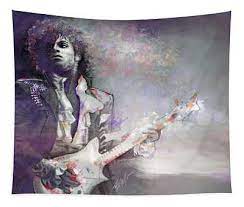 Photo 1 of Foryu - Prince Purple Rain Tapestry 60"x40"