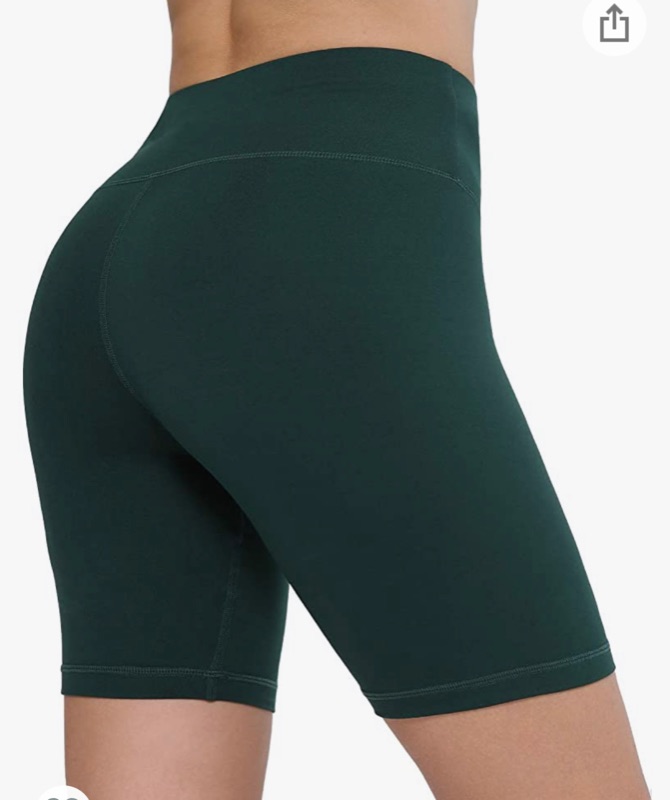 Photo 1 of CHRLEISURE Workout Booty Spandex Shorts for Women, High Waist Soft Yoga Bike Shorts size xl