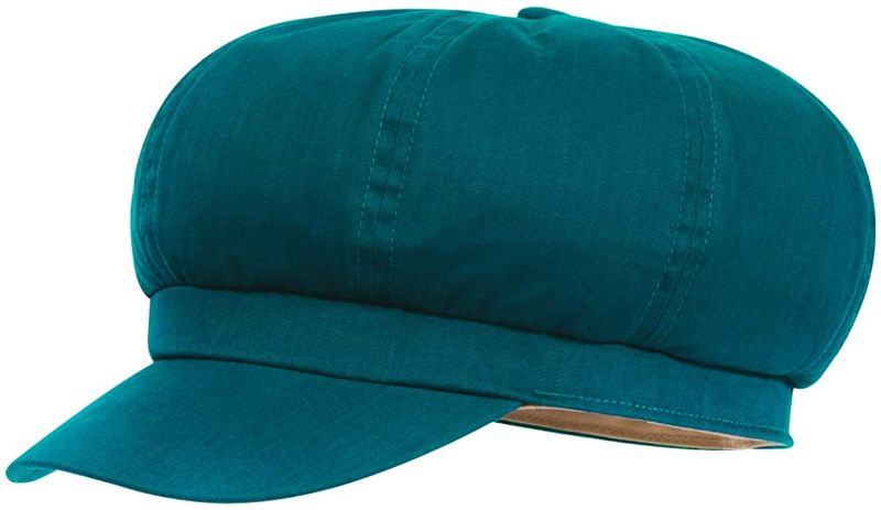 Photo 1 of Newsboy Hats Fiddler Cap Lightweight Gatsby Hat Summer Cool Cotton 8 Panel Trendy Cabbie Visor Beret Hats for Women Girls (Medium)