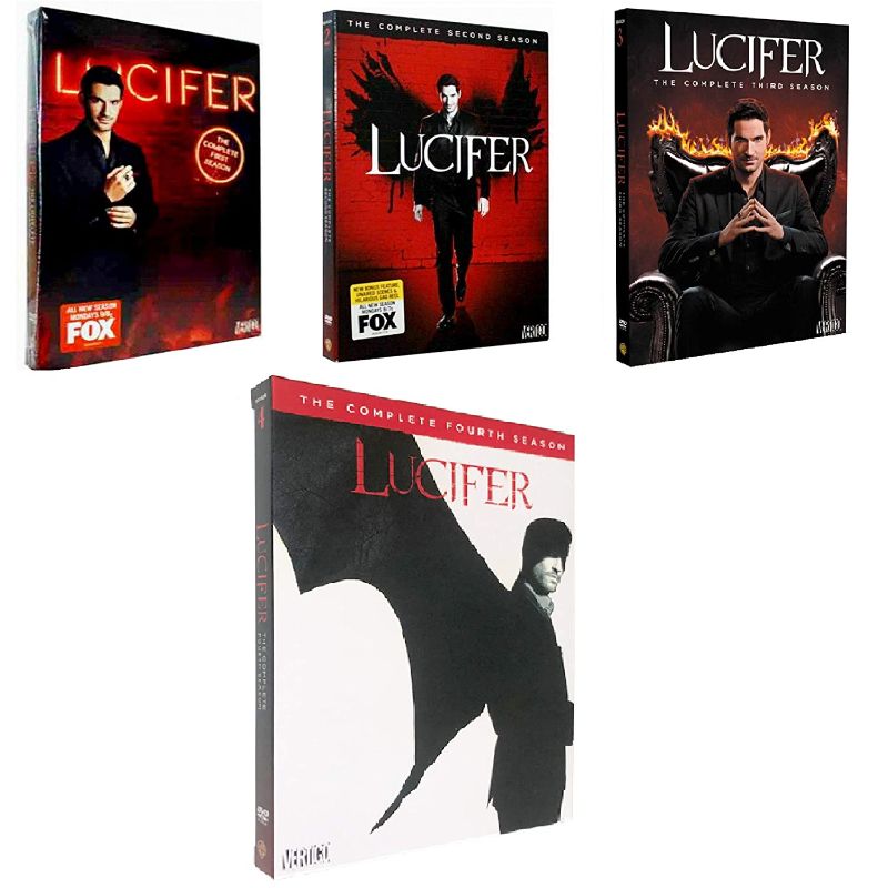 Photo 1 of Lucifer Complete Series Seasons 1-4 DVD