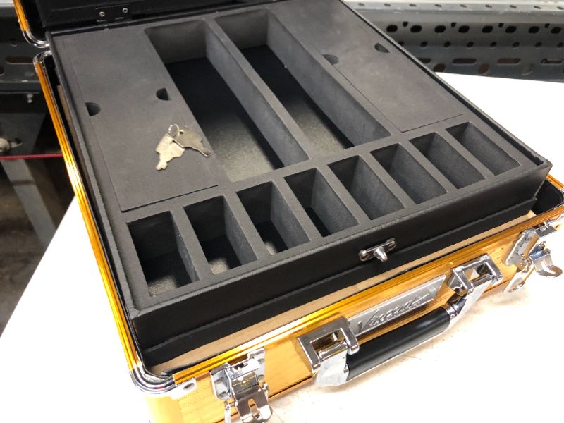 Photo 4 of Vincent Master Case Travel Stylist Barber Case Medium Gold