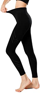 Photo 1 of Urparcel Seamless Workout Leggings Women High Waisted Tummy Control Compression Sport Tights Pants BLACK MEDIUM