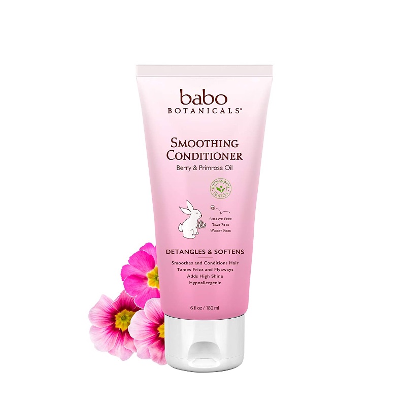 Photo 1 of Babo Botanicals Detangling Conditioner - Instantly Smooth Berry Primrose - 6 oz