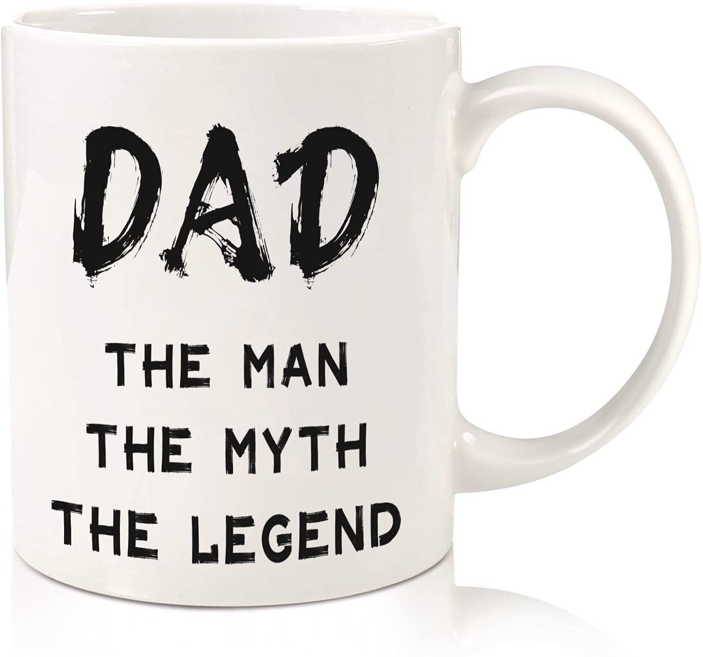Photo 1 of Fathers Day Dad Gifts for Dad from Daughter Son - Dad The Man The Myth The Legend,Birthday Gifts for Dad Husband Him Father,11OZ Unique Coffee Mug Tea Cup Father's Day Christmas Gifts Presents for Men