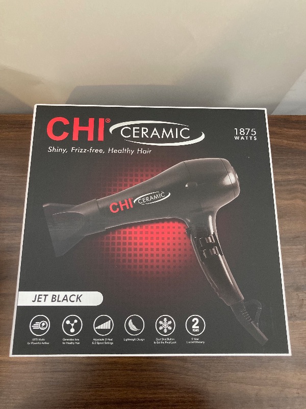 Photo 2 of CHI Ceramic Hair Dryer in Black