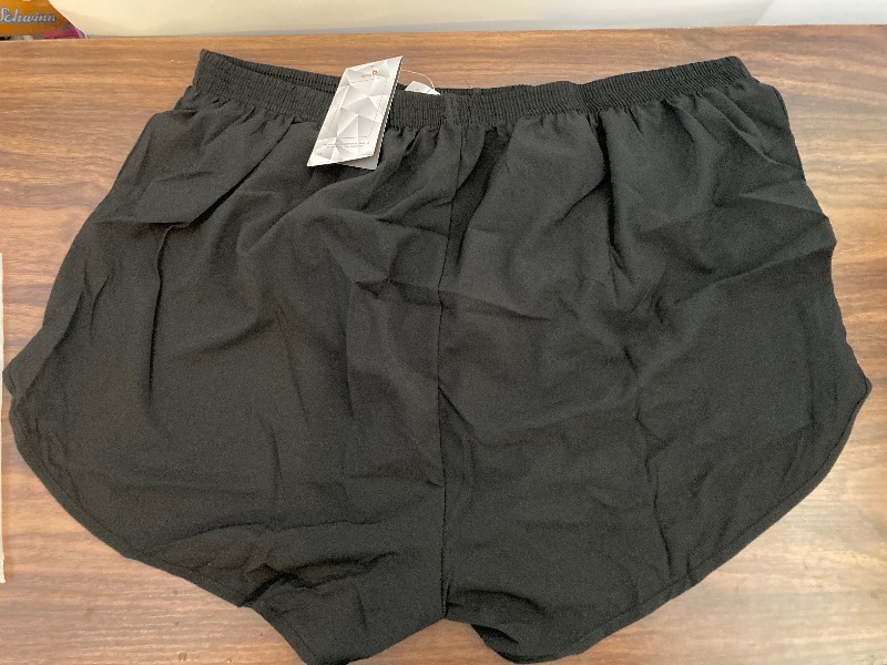 Photo 2 of BALEAF Men's Quick Dry Lightweight pace running shorts black size XL