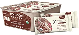 Photo 1 of GoMacro MacroBar Organic Vegan Protein Bars - Mocha Chocolate Chip (2.3 Ounce Bars
BEST BY 14 AUG 2021