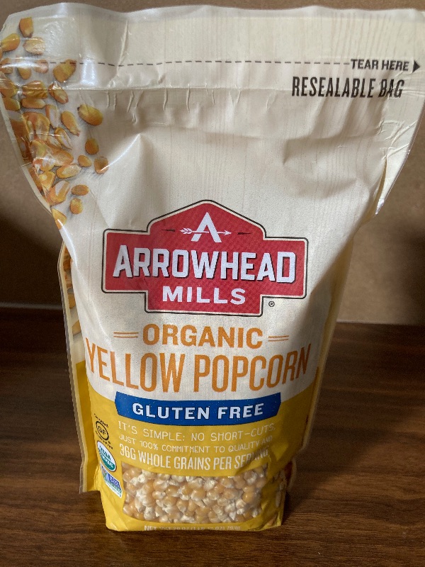 Photo 2 of Arrowhead Mills Organic, Yellow Popcorn, 168 Oz (Pack of 6)
BEST BY OCT 22 2021