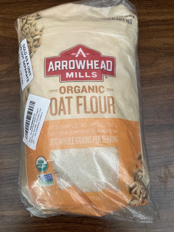Photo 2 of Arrowhead Mills Organic Oat Flour Bundle. Includes Two (2) 16oz Packages of Arrowhead Mills Organic Oat Flour and an Oat Flour Recipe Card from Carefree Caribou!
BEST BY 12/17/21